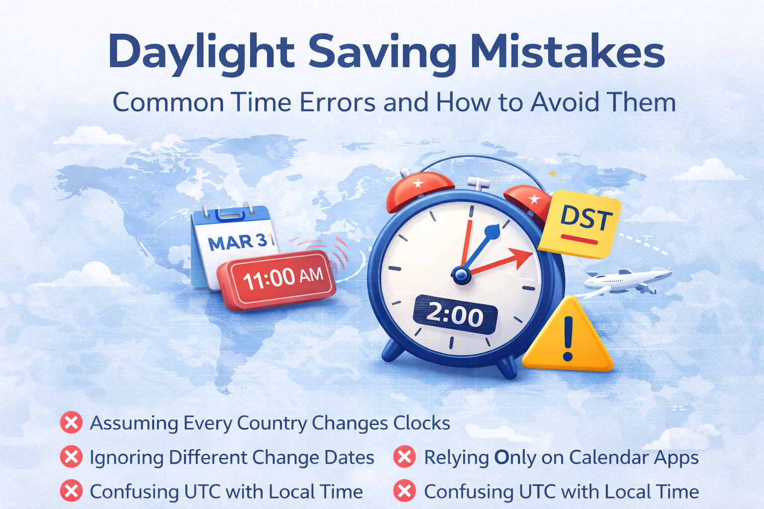 Daylight Saving Mistakes The Most Common Time Errors People Make (And How to Avoid Them in 2026)_timenowonline.com