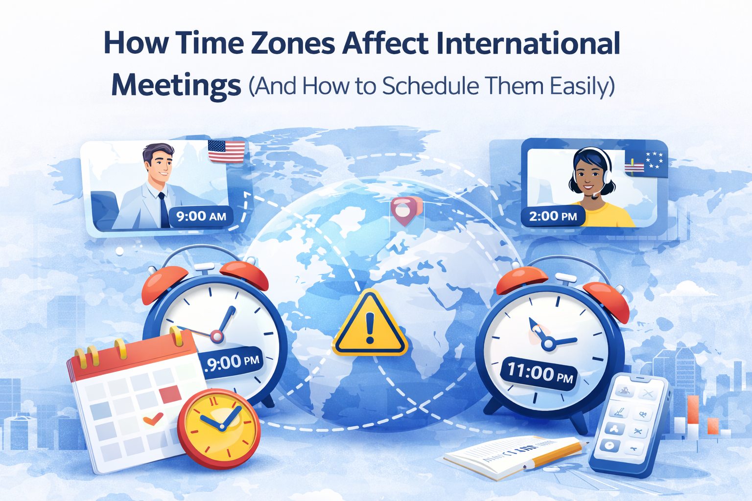 How Time Zones Affect International Meetings_timenowonline.com