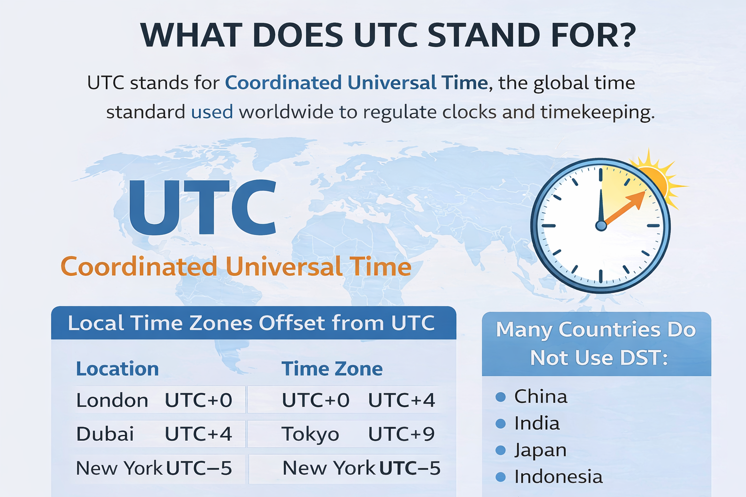What Does UTC Stand For? (And Why It’s Used Worldwide)