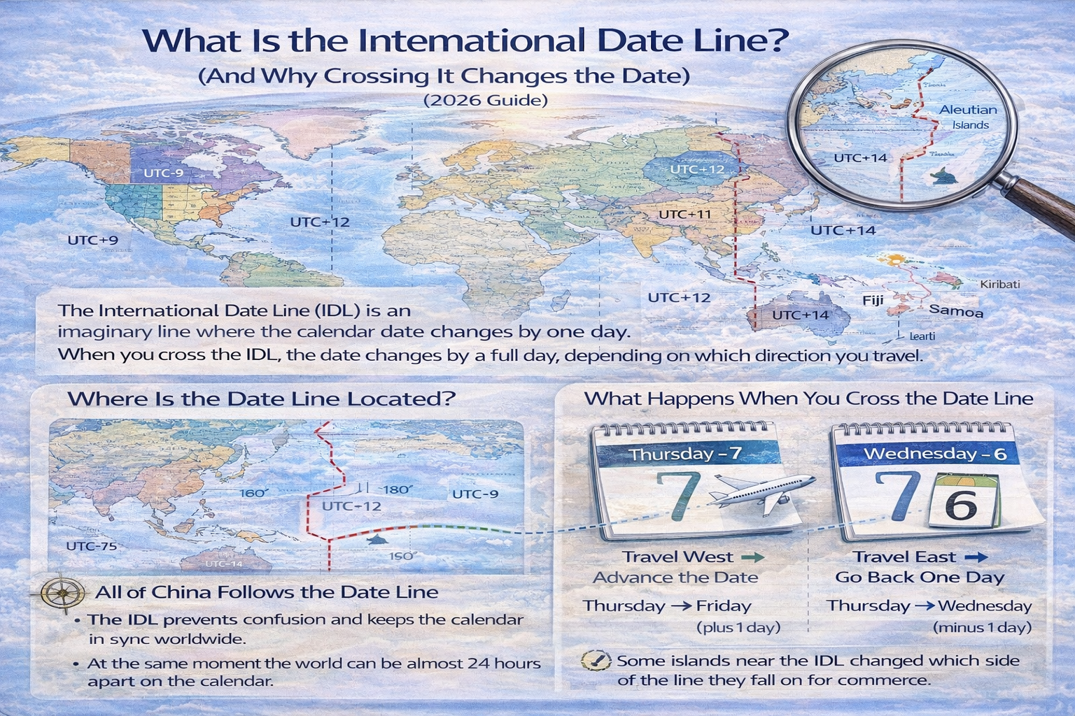 What Is the International Date Line (And Why Crossing It Changes the Date)_timenowonline.com