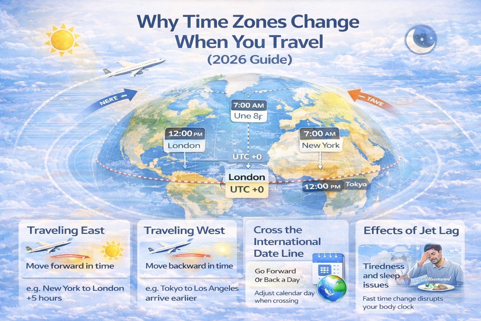 Why Time Zones Change When You Travel (2026 Guide)